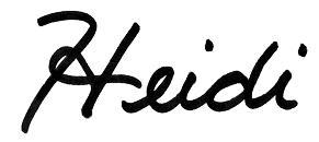 Heidi Signature