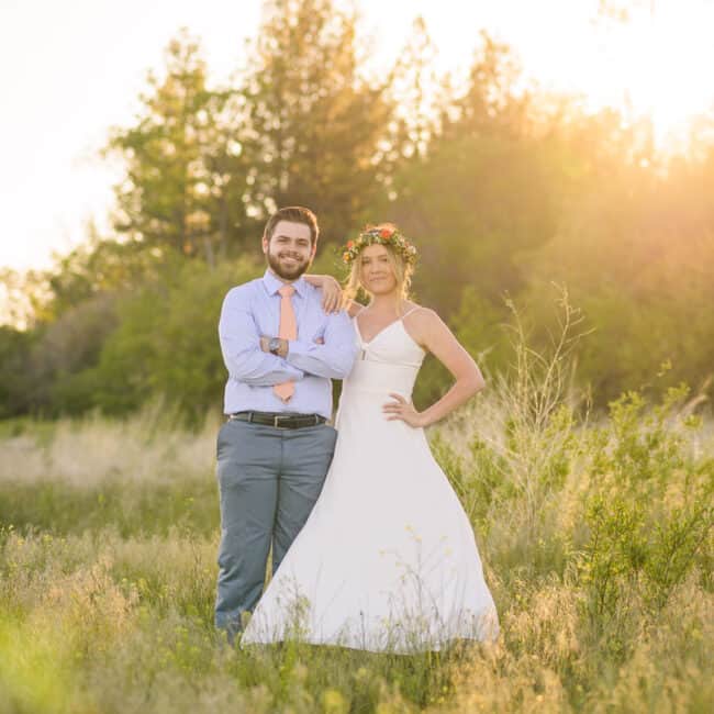 Alan & Heidi Big Bear Lake Elopement Summer