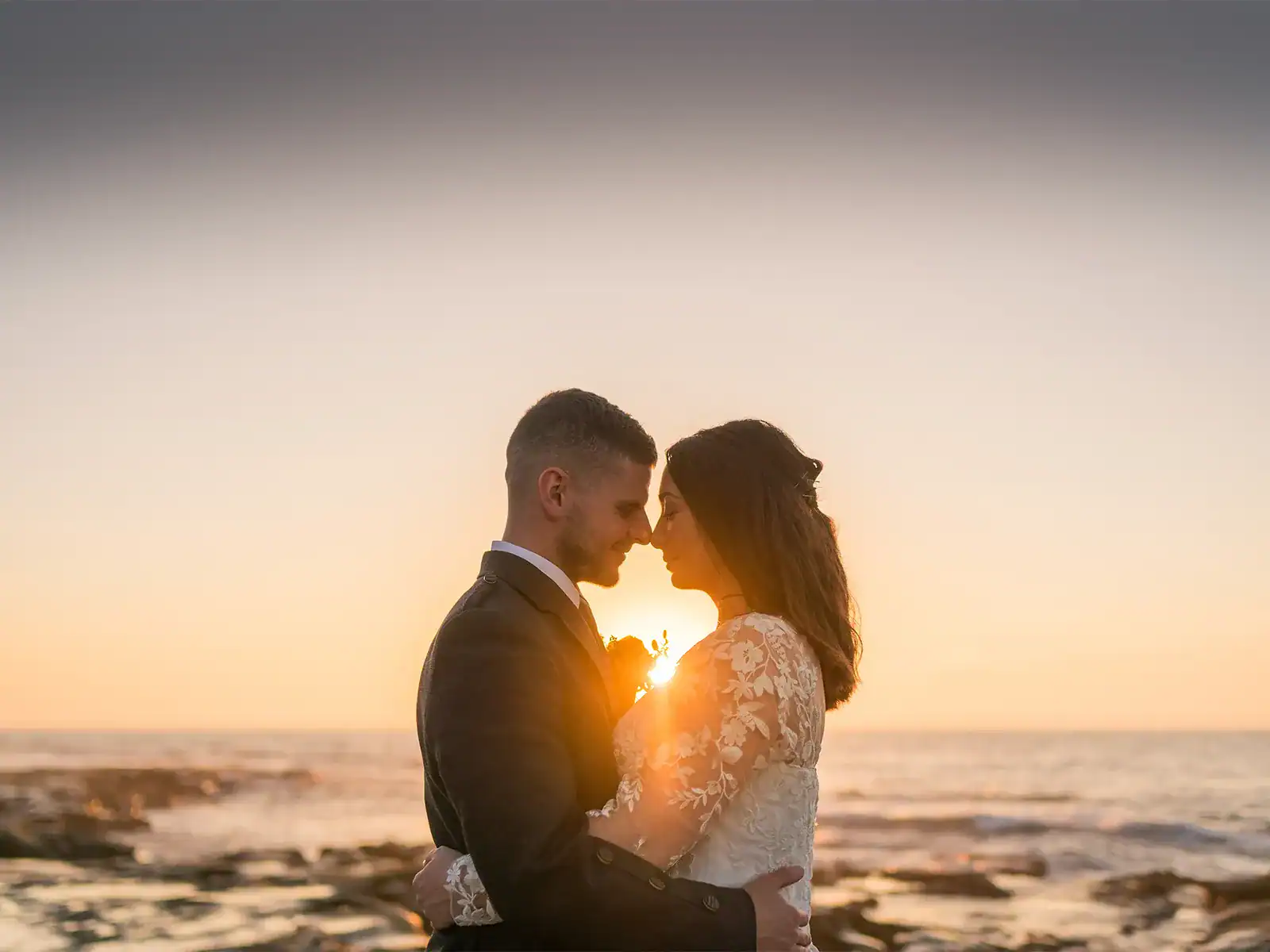 Alan & Heidi Crystal Cove Elopement